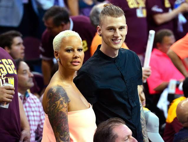 MGK with Amber Rose